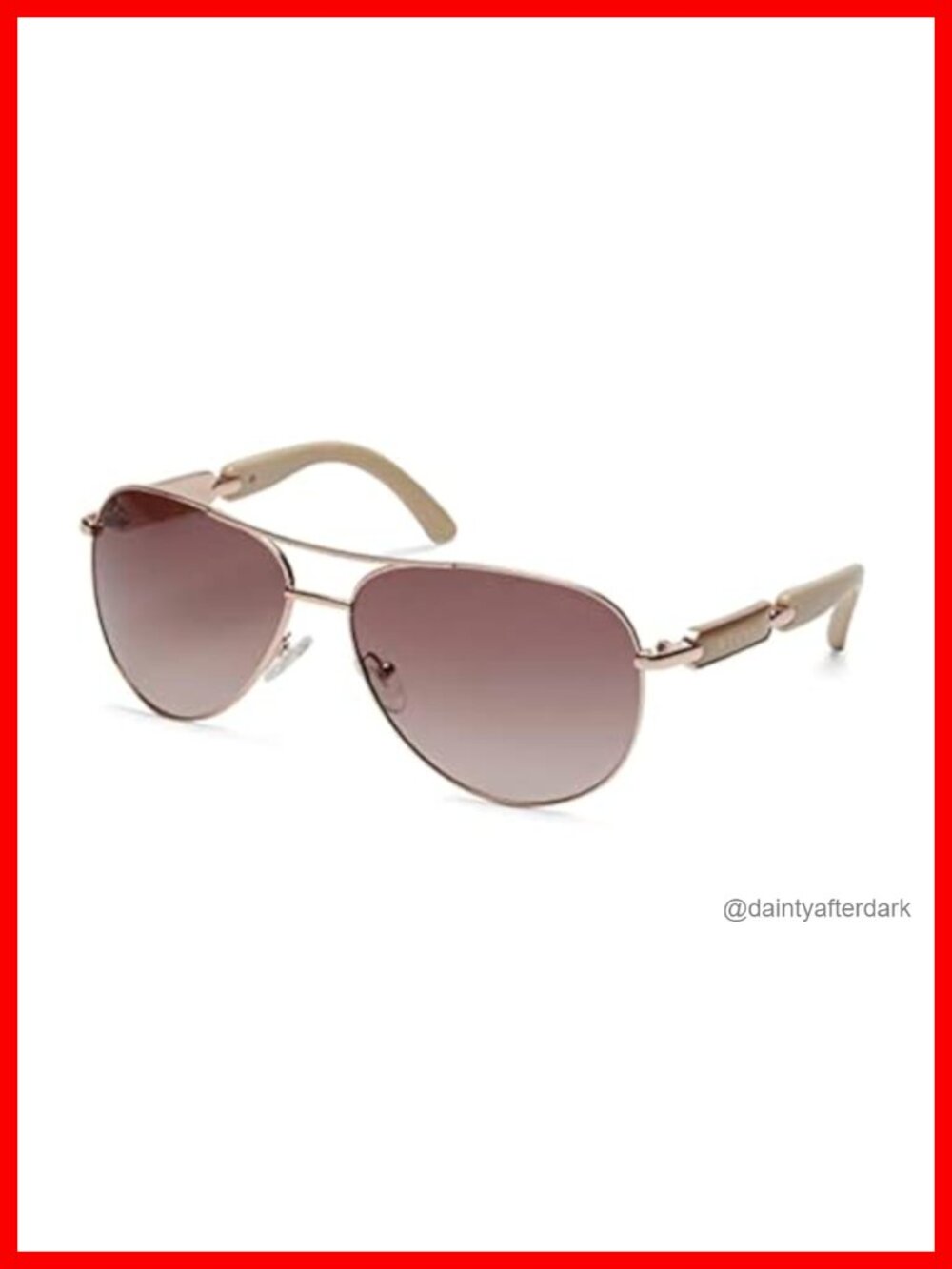 Metal Aviator Sunglasses UV Protection Gradient Lens Everyday